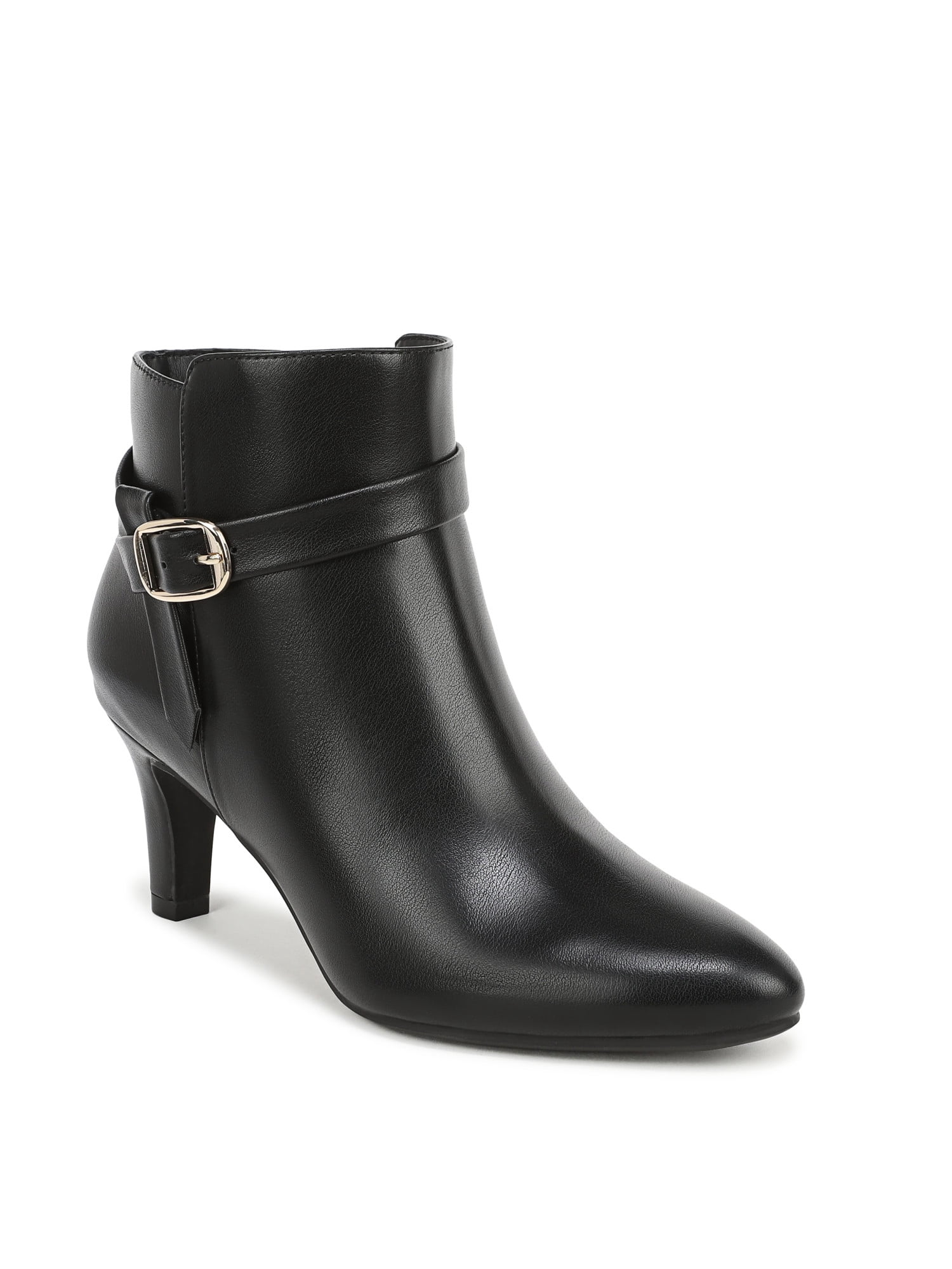 Lifestride Womens Gravitate Ankle Heeled Boots, (Wide Width Available)