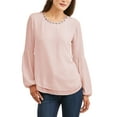 thumbnail image 1 of Lifestyle Attitudes Women's Jewel Neck C, 1 of 2