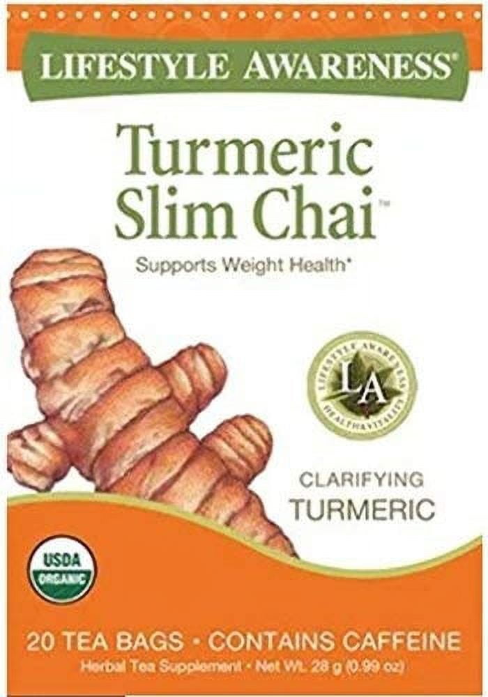 Lifestyle Awareness Turmeric Slim Chai With Clarifying