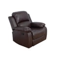 thumbnail image 1 of Lifestyle Furniture LGS2900-C Odessa Reclining Chair- Dark Brown - 40 x 38.5 x 37 in., 1 of 2