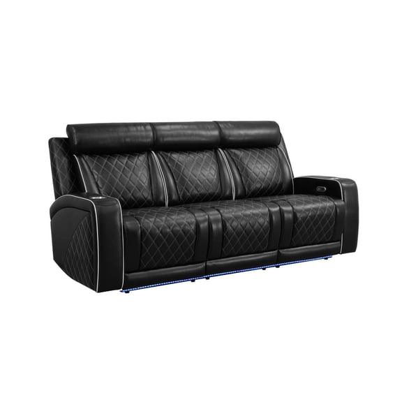 Lifestyle Furnitures Max Power Recliner Living Room Sofa with LED for Living Room, Dormitory, Guest House, Playroom, Airbnb,Apartment
