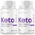 thumbnail image 1 of Lifestyle Keto - Ketogenic Weight Loss - Energy & Focus Boosting Dietary Supplements for Weight Management & Metabolism - Advanced Fat Burn Raspberry Ketones Pills - 120 Capsules (2 Pack), 1 of 8