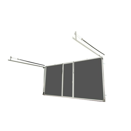 Lifestyle Screens 9'x10' White Frame; 18x14 Charcoal Fiberglass Mesh