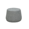 thumbnail image 1 of Lifestyle Solutions Morgan Thimble Ottoman, Gray Sherpa Fabric, 1 of 6