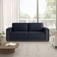 thumbnail image 1 of Studio Living Rivers Modern Sofa with Storage and Power, Navy Woven Fabric, 1 of 6