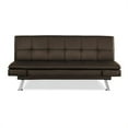 thumbnail image 1 of Lifestyle Solutions SC-NLS-S3F28-JV Serta Niles Convertible Sofa, Java, 1 of 1