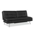 thumbnail image 1 of Lifestyle Solutions SCMDM-S3L15BK-B Matrix Convertible Sofa, Black, 1 of 1