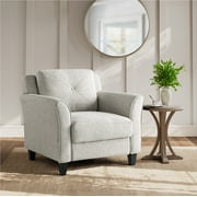 Lifestyle Solutions Taryn Club Chair, Beige Fabric