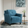 thumbnail image 1 of Lifestyle Solutions Taryn Club Chair, Blue Fabric, 1 of 11