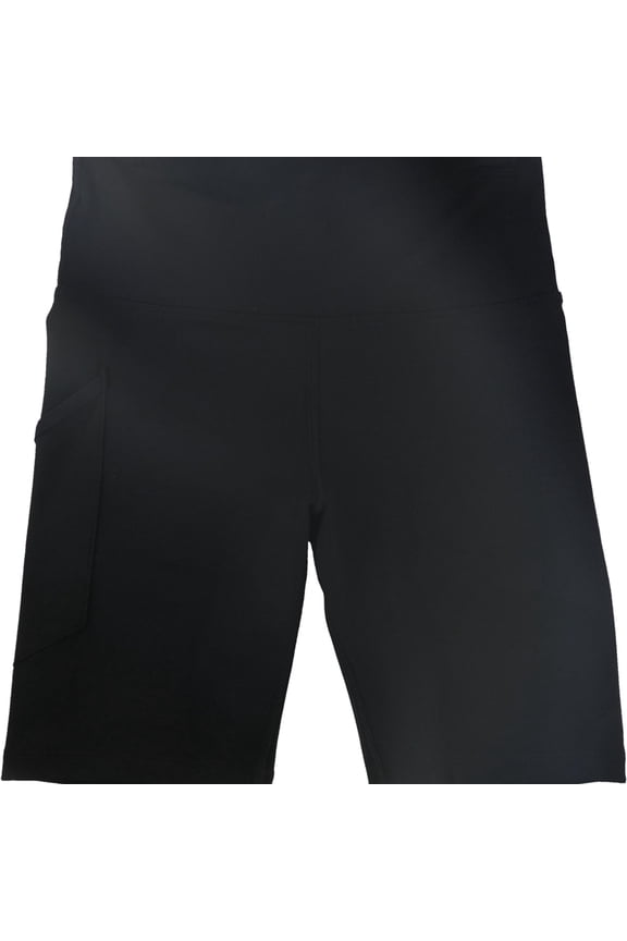 Womens Serena Core Athletic Compression Shorts, Black, Small