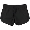 thumbnail image 1 of Lifestyle and Movement Womens Tegla Run Athletic Workout Shorts, Black, Small, 1 of 2