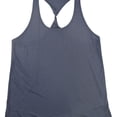 thumbnail image 1 of Lifestyle and Movement Womens Toni Twist Racerback Tank Top, Blue, Small, 1 of 2