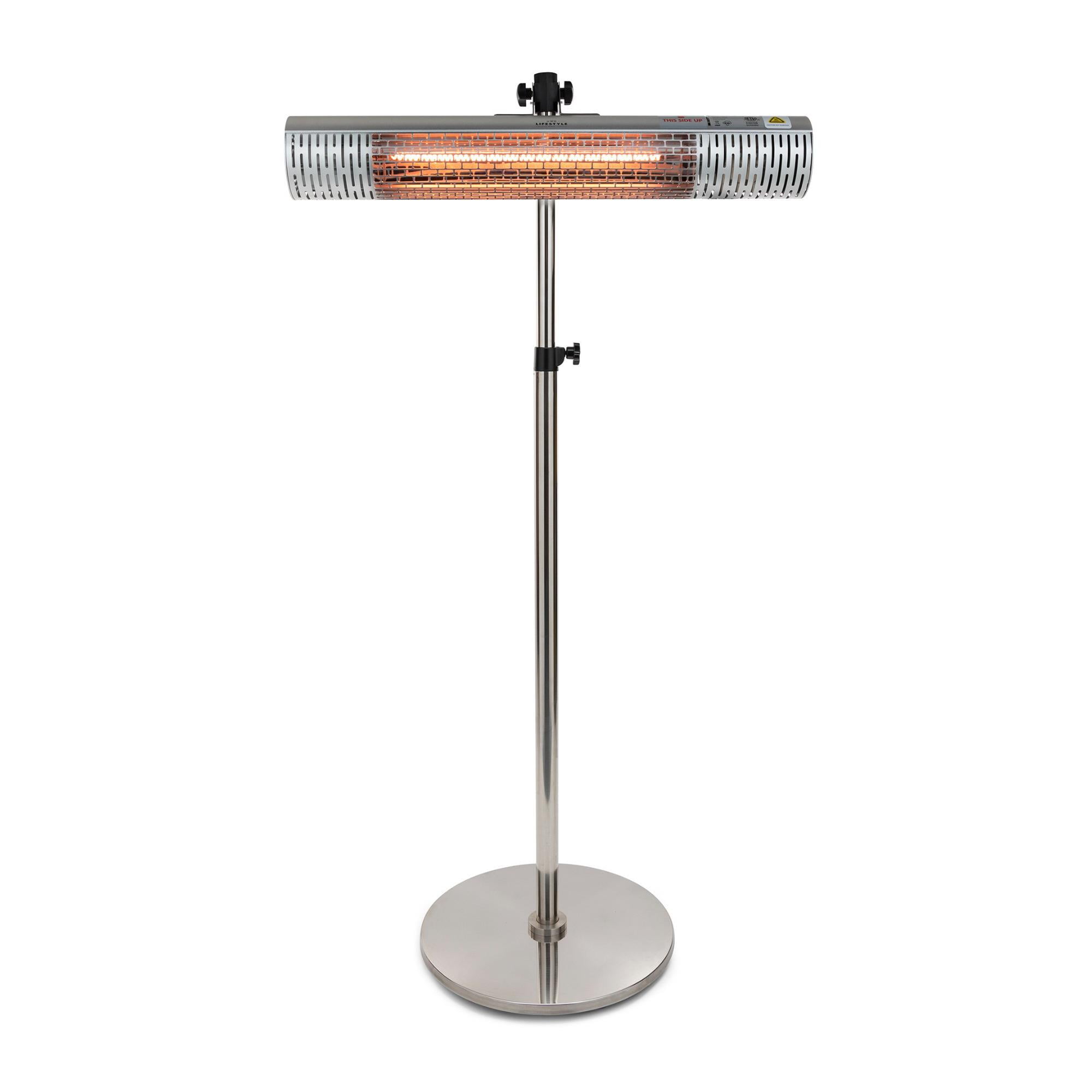 Space Heater Patio Heater On Stand Lifestyle By Focus Infrared