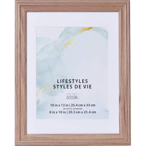 Studio Decor Lifestyles Brown Frame with Mat