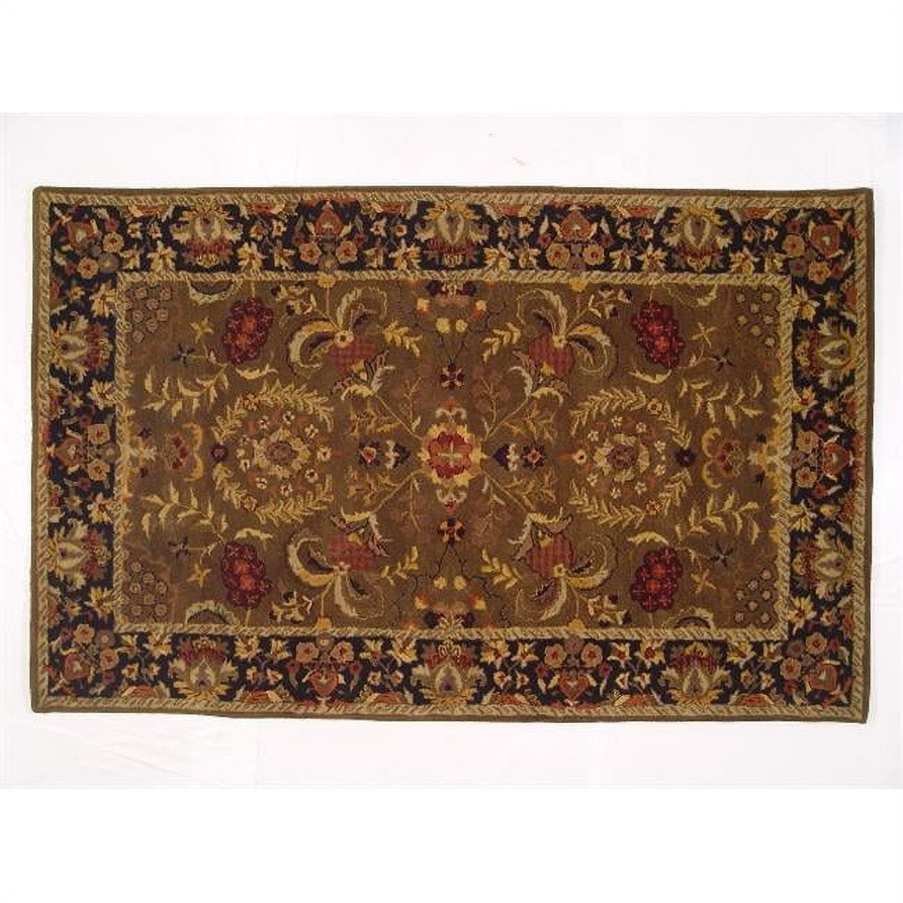 Lifestyles LS-RM-38 8 x 11 ft. Kavera 100 Percent Long Fiber Wool Hand ...