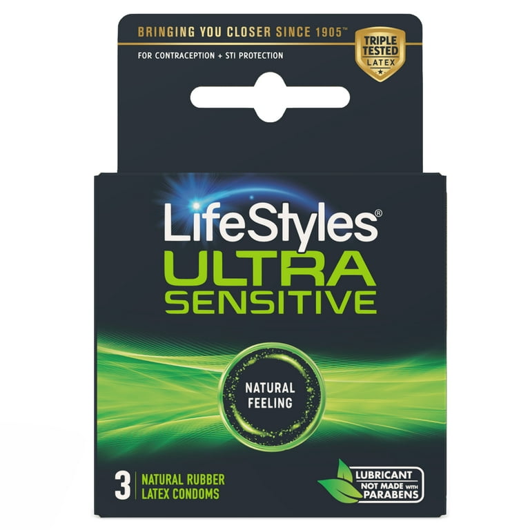 Lifestyles Lubricated Latex Condoms Ultra Sensitive, 3 Count HSA/FSA Eligible - Walmart.com Lifestyles Lubricated Latex Condoms Ultra Sensitive, 3 Count HSA/FSA Eligible - Walmart.com