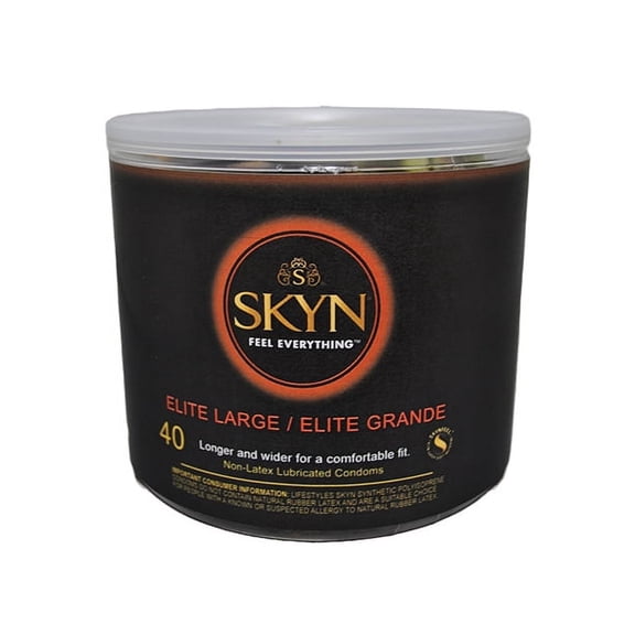 Lifestyles SKYN Elite Large Condoms - Bowl of 40