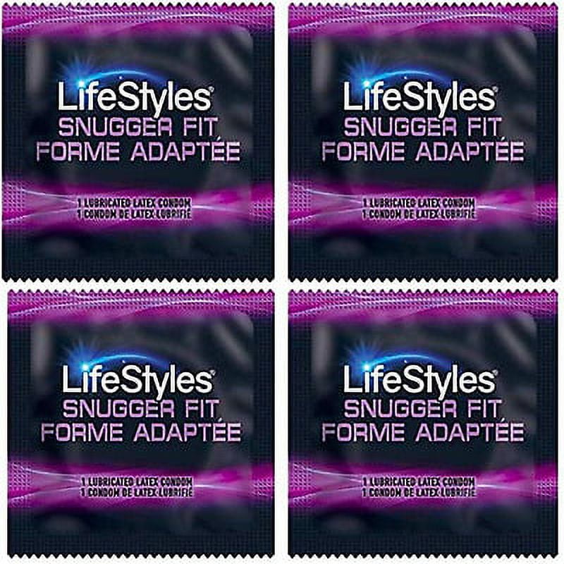 Lifestyles Snugger Fit Premium Lifestyles Latex Condoms Lubricated 40