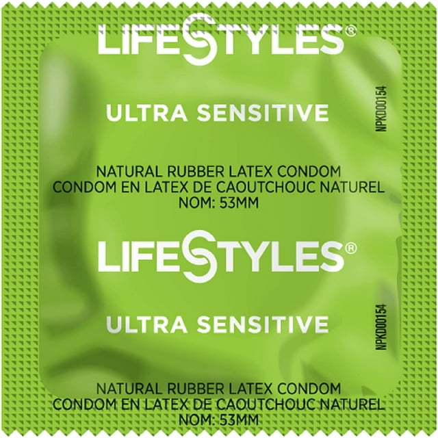 Lifestyles Ultra Sensitive Condom 100 Condoms