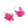 thumbnail image 1 of Lifetechs 1 Pair Petal Pendant Drop Earrings Long Style Dangle Earrings Women Piercing Hook Earrings Jewelry Gift, 1 of 8