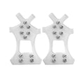 thumbnail image 1 of Lifetechs 1 Pair Shoes Crampons with 10 Stainless Steel Teeth Shoes Covers Spikes Snow Traction Ice Cleat Outdoor Walking Climbing Hiking Winter Boots Grippers, 1 of 7