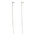 thumbnail image 1 of Lifetechs 1 Pair Women Hanging Earrings Long Linear Tassel Alloy Electroplated Ear Jewelry Lady Prom Cocktail Party Dangle Earrings, 1 of 8