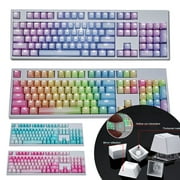 Lifetechs 104Pcs PBT Backlight Color Matching Keycaps Replacement for Mechanical Keyboard