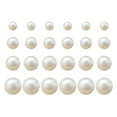 thumbnail image 1 of Lifetechs 12 Pairs Ear Studs Faux Pearl Different Sizes Smooth Anti-allergy Lightweight Exquisite Ear Decoration Jewelry Prom Party Bride Stud Earrrings, 1 of 8