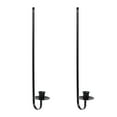 thumbnail image 1 of Lifetechs 2 Pcs Metal Candle Holder Wall Decor Candle Sconce Holder Modern Wall Mount Tapered Candles Holders for Fireplace Living Room Farmhouse, 1 of 8