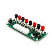 Lifetechs 20/24Pins Benchtop Power Board PC Computer Adapter Switch Module
