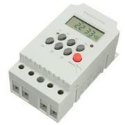 Lifetechs 220V 25A Din Rail Digital Automatic Programmable Electronic Timer Time Switch