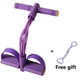thumbnail image 1 of Lifetechs 6-Tube Pedal Resistance Band Multifunction Tension Rope Elastic Yoga Pedal Puller Body Stretching Trainer Home Gym Workout Equipment, 1 of 8