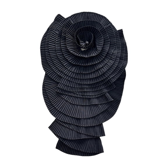 Lifetechs Corsage 3D Flower Applique Multi-layered Pleated Sweater Dress Blouse Decor DIY Stitching Patch Clothing Accessories Wedding Party Clothes Adornment