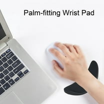 Lifetechs Ergonomic Mouse Wrist Rest Support Curved Design Wear Resistant Non-Slip Office Mouse Gliding Wrist Rest Pad