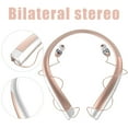 thumbnail image 1 of Lifetechs HBS 1100 Bluetooth compatible Earphone Neck mounted Noise canceling Stereo Surround Heavy Bass Handsfree Music Universal Wireless Sports Neckband Earbud for Running, 1 of 8