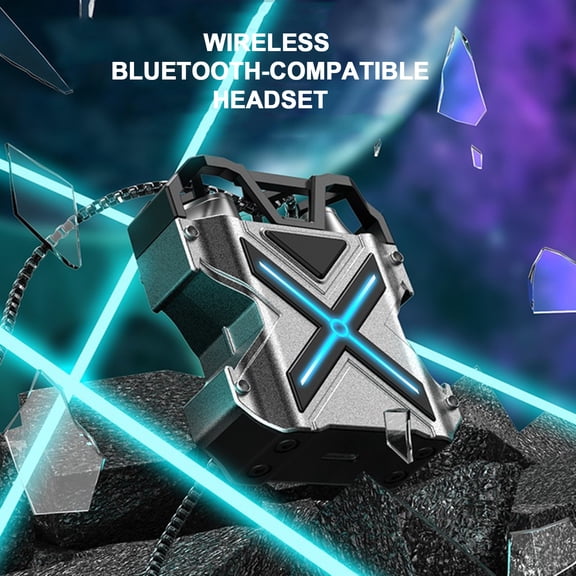 Lifetechs K89 Bluetooth-compatible Earphones In-ear Noise Cancelling Mechanical Style Wireless E-sports Gaming Headsets for Mobile Phone