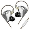 thumbnail image 1 of Lifetechs KZ-ZVX Wired Headset Dynamic Coil In-ear Heavy Bass Stereo Surround 3.5mm High Sensitivity Wired Earphone Phone Supply, 1 of 8