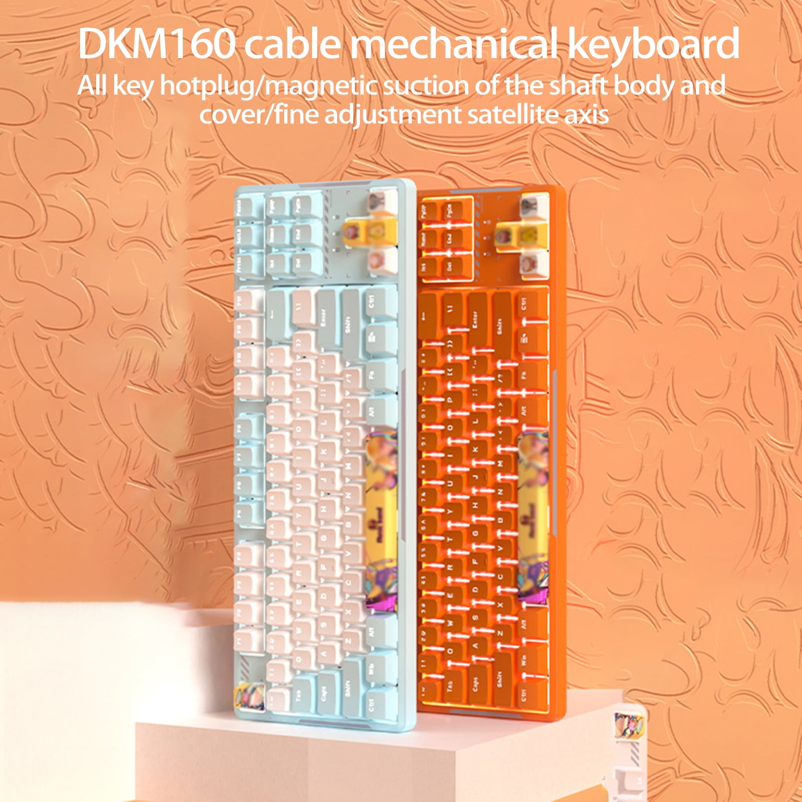 Lifetechs Keycap RGB Backlit Quick Response Plug Play Wired