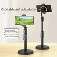 thumbnail image 1 of Lifetechs Mobile Phone Holder Universal Table Cell Phone Stand Retractable Adjustable Phone Mount for Live Broadcast Video, 1 of 8