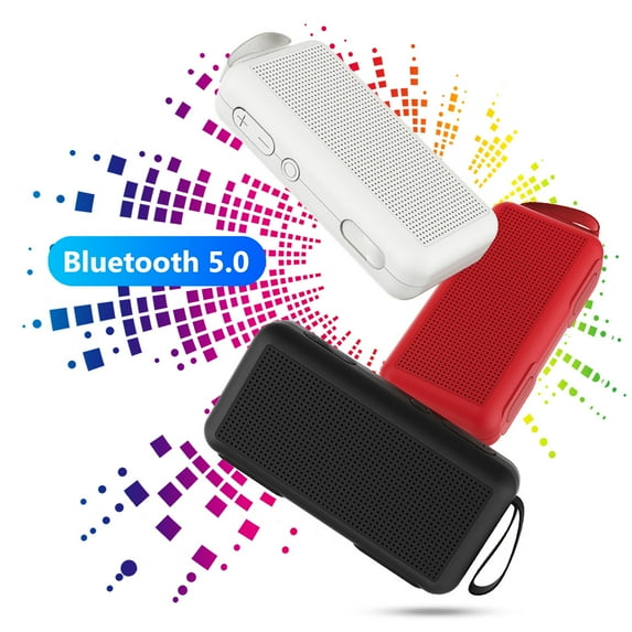 Lifetechs Portable Wireless Speaker Bluetooth-compatible 5.0 HiFi Sound Creative Graffiti Stereo Mini Sound Box for Outdoors