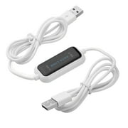 Lifetechs USB 2.0 480Mb/s Laptop PC To PC Online Data Link File Transfer Cable Bridge