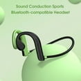 thumbnail image 1 of Lifetechs W10 Wireless Earbud High Fidelity Intelligent Noise Reduction IPX5 Waterproof Bluetooth-compatible 5.2 Air Conduction Sports Not In-ear Earphone for iPhone, 1 of 8