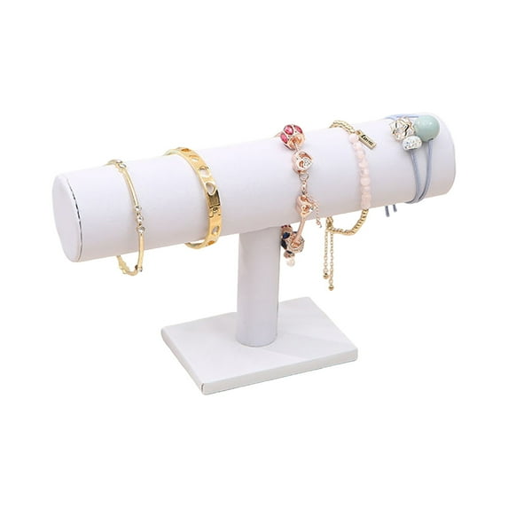 Lifetechs Watch Display Stand Bracelet Display Holder ,Wooden Base Jewelry Shop Bangle Exhibition, Storage Rack Jewelry Organizer