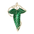 thumbnail image 1 of Lifetechs Women Brooch Leaf Shape Enamel Oil Dripping Plant Style Anti-slip Polished Coat Collar Bag Scarf Hat Decoration Clothes Pin Party Banquet Clothing Jewelry, 1 of 7