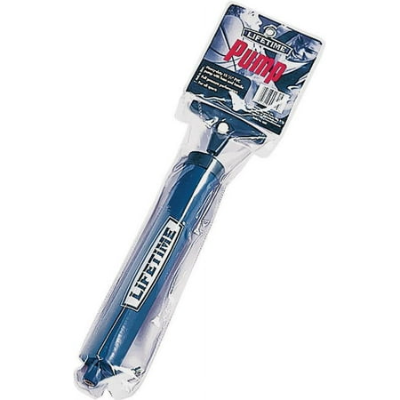 Lifetime 10.5 in. Plastic Ball Pump, Blue, 0821