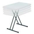 thumbnail image 1 of Lifetime 30" Personal Rectangle Folding Table, Indoor/Outdoor, White (28241), 1 of 16