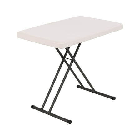 Lifetime 30 inch Personal Folding Table, Indoor/Outdoor, Almond (28240)