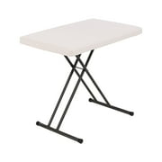 Lifetime 30 inch Personal Folding Table, Indoor/Outdoor, Almond 28240