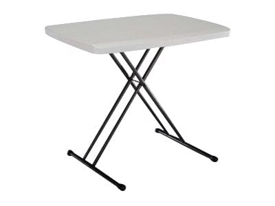 Lifetime 30 inch Personal Folding Table, Indoor/Outdoor, Almond (28240)