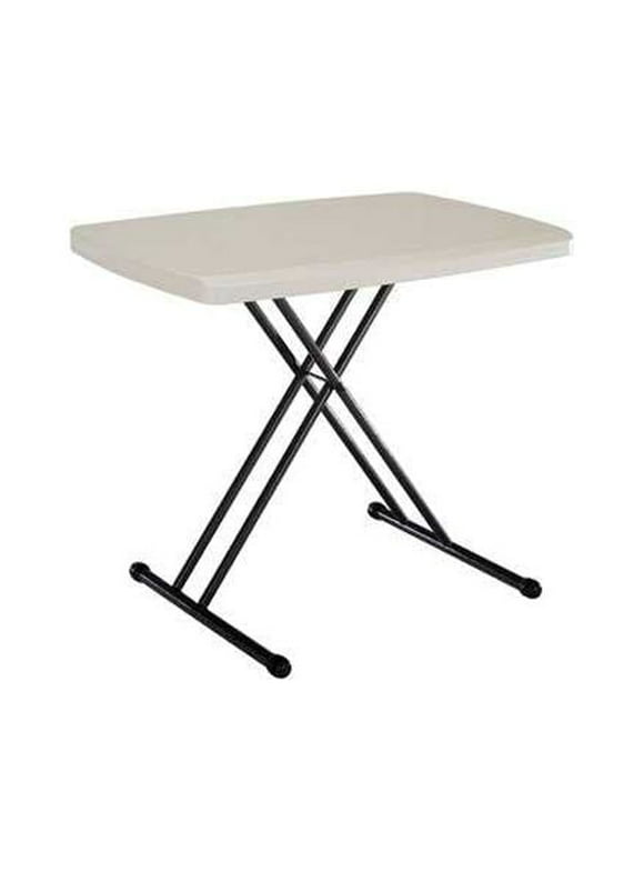 Lifetime 30-inch Personal Table, Almond - 28240
